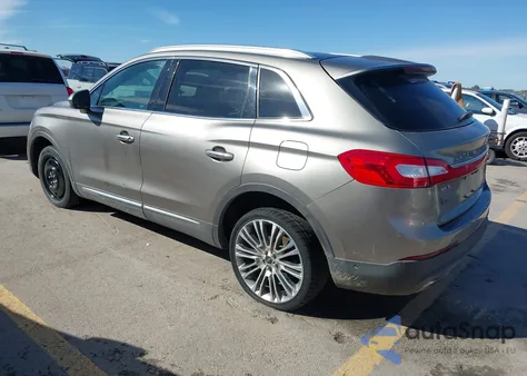 2016 Lincoln Mkx Reserve from USA, damaged, VIN 2LMTJ6LRXGBL58562